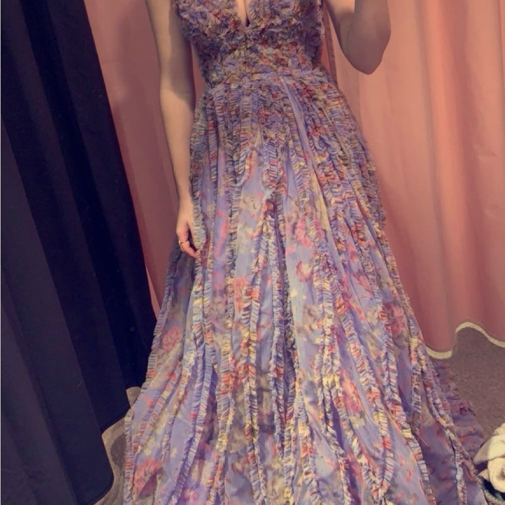 Floral Evening Gown